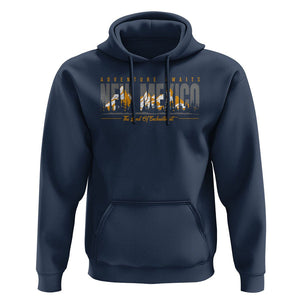 New Mexico Hoodie Adventure Awaits The Land Of Enchantment USA Outdoor TS09 Navy Print Your Wear