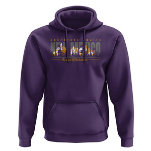 New Mexico Hoodie Adventure Awaits The Land Of Enchantment USA Outdoor TS09 Purple Print Your Wear