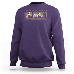 New Mexico Sweatshirt Adventure Awaits The Land Of Enchantment USA Outdoor TS09 Purple Print Your Wear