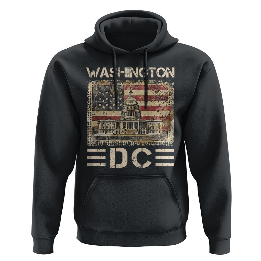 Washington DC Lover U.S. Capitol Building Hoodie TS09 Black Print Your Wear