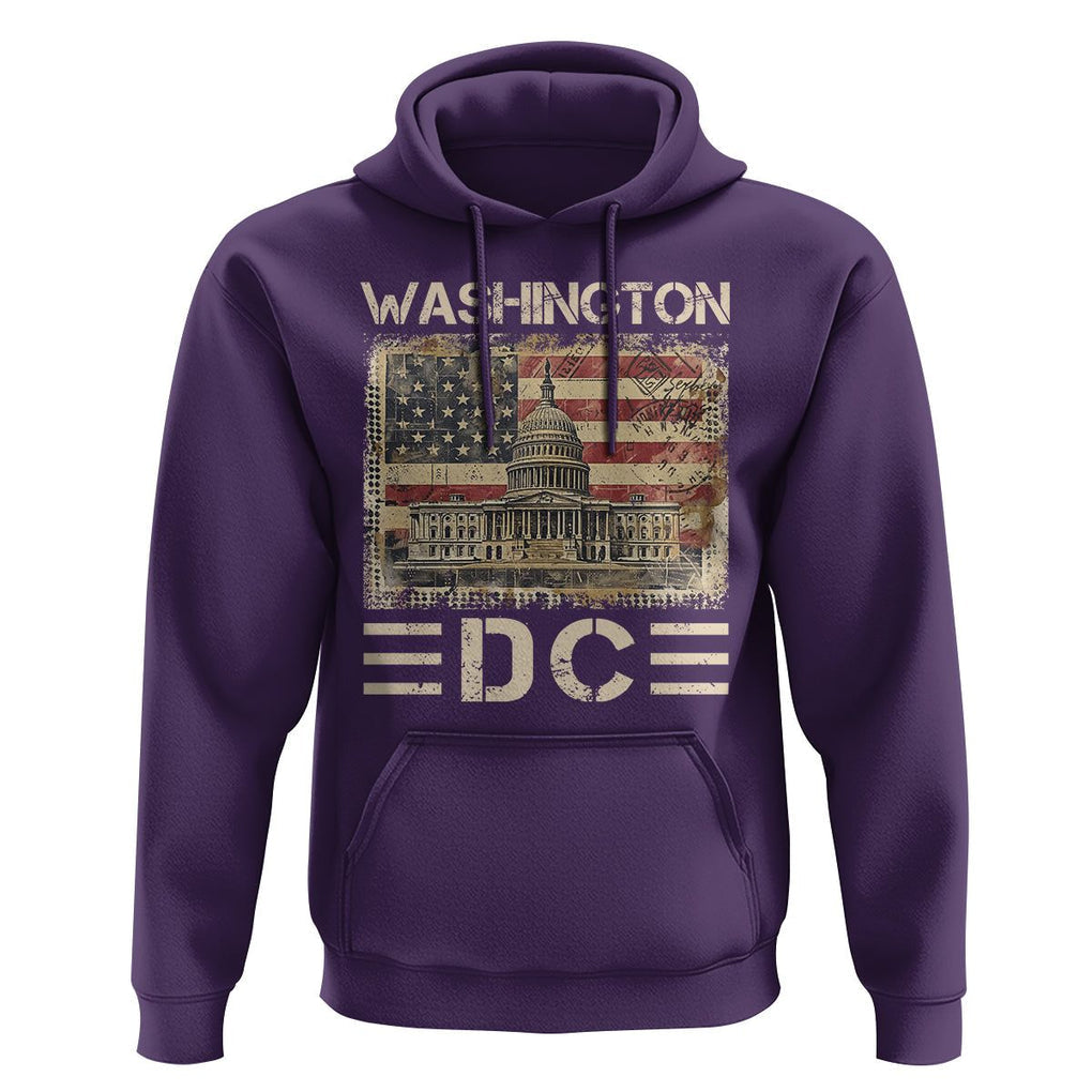 Washington DC Lover U.S. Capitol Building Hoodie TS09 Purple Print Your Wear