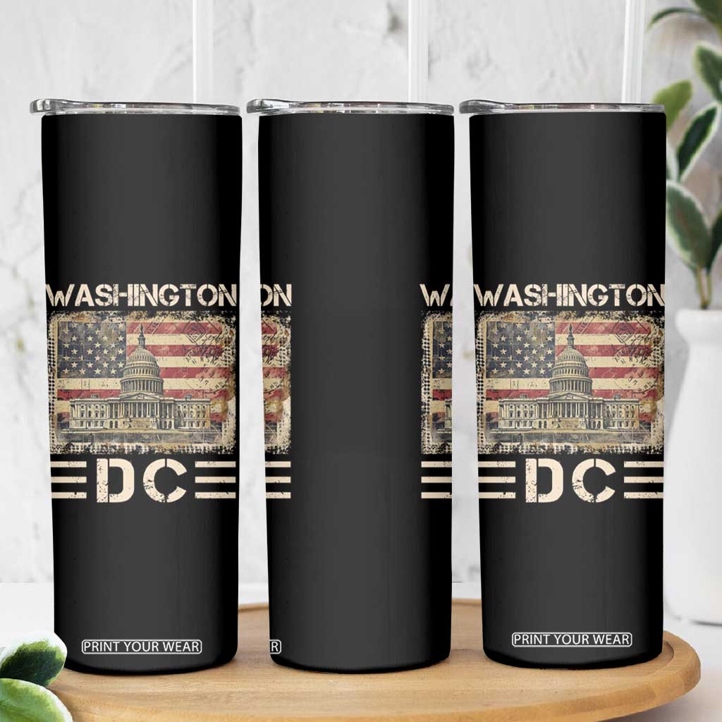 Washington DC Lover U.S. Capitol Building Skinny Tumbler TS09 Print Your Wear