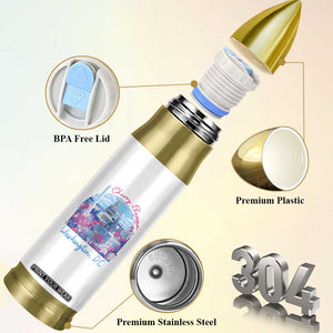 Washington DC Lover Bullet Tumbler Cherry Blossom TS09 Print Your Wear