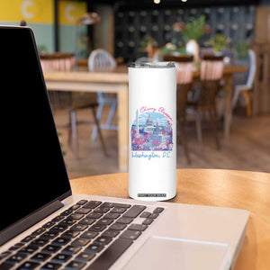 Washington DC Lover Skinny Tumbler Cherry Blossom TS09 Print Your Wear