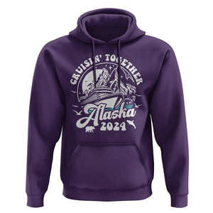Cruisin' Together Alaska 2024 Cruise Trip Hoodie TS09 Purple Print Your Wear