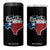 Texas Home State Map Distressed Flag 4 in 1 Can Cooler Tumbler TS09 One Size: 16 oz Black Print Your Wear