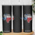 Texas Home State Map Distressed Flag Skinny Tumbler TS09 Print Your Wear
