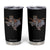 Texas Home Tumbler Cup Vintage State Map TX Longhorn TS09 Black Print Your Wear