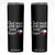 God Made Jesus Saved Texas Raised Skinny Tumbler TS09 Black Print Your Wear