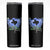 God Bless Texas Bluebonnet Skinny Tumbler TS09 Black Print Your Wear