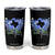 God Bless Texas Bluebonnet Tumbler Cup TS09 Black Print Your Wear