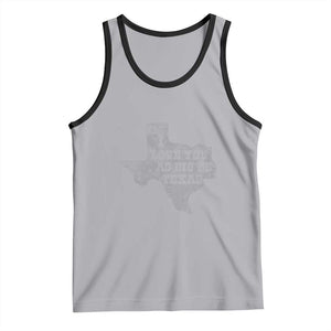 I Love You As Big As Texas Tank Top TS09 Athletic Heather Black Print Your Wear