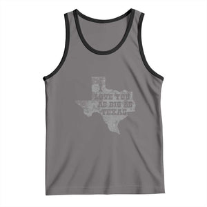 I Love You As Big As Texas Tank Top TS09 Deep Heather Black Print Your Wear