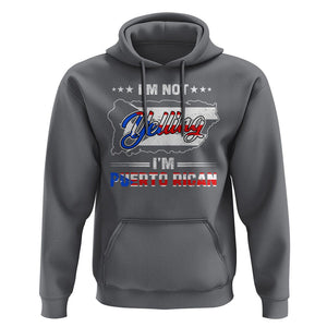 I'm Not Yelling I'm Puerto Rican Hoodie TS09 Charcoal Print Your Wear