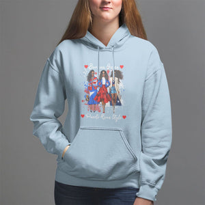 Puerto Rico Hoodie Puerto Rican Style Fashion Boricua Queen Women TS09 Light Blue Print Your Wear