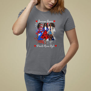 Puerto Rico T Shirt For Women Puerto Rican Style Fashion Boricua Queen Women TS09 Charcoal Print Your Wear