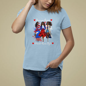 Puerto Rico T Shirt For Women Puerto Rican Style Fashion Boricua Queen Women TS09 Light Blue Print Your Wear