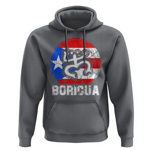 Puerto Rico Boricua Coqui Hoodie TS09 Charcoal Print Your Wear