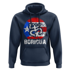 Puerto Rico Boricua Coqui Hoodie TS09 Navy Print Your Wear