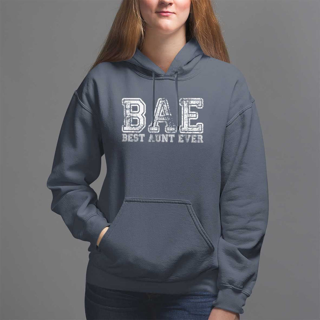 Best Aunt Ever Aunts Day Auntie Hoodie TS09 Navy Print Your Wear