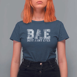 Best Aunt Ever Aunts Day Auntie T Shirt For Women TS09 Navy Print Your Wear