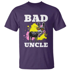 Funny BADASS Uncle Pun T Shirt TS09 Purple Print Your Wear