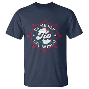 Mexican Uncle T Shirt El Mejor To Del Mundo TS09 Navy Print Your Wear