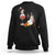 Christmas Sweatshirt Snowman Cheer Wine Beer Funny Xmas Drinking Party TS09 Black Print Your Wear