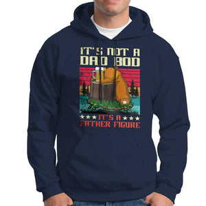 Bear Beer Lover Hoodie Beear It's Not A Dad Bod It's Father Figure TS09 Navy Print Your Wear