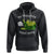 No Thoughts Head Empty Cute Frog Meme Blasting Fart Hoodie TS09 Black Printyourwear