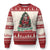 Funny Xmas Ugly Christmas Sweater When You're Dead Inside But It's Christmas Chillin Skeleton TS09 Red Print Your Wear