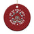 Funny Xmas Christmas Ornament Ho Ho Holy Shit What A Year Skeleton Skull TS09 Print Your Wear