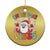 Vintage Groovy Santa Christmas Vibe Christmas Ornament TS09 Print Your Wear