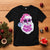 Funny Pink Santa Retro Groovy Funky Disco Christmas Cool Sunglass T Shirt TS09 Black Printyourwear
