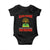 Black History Month Baby Onesie Honoring The Past Inspiring The Future TS09 Black Print Your Wear
