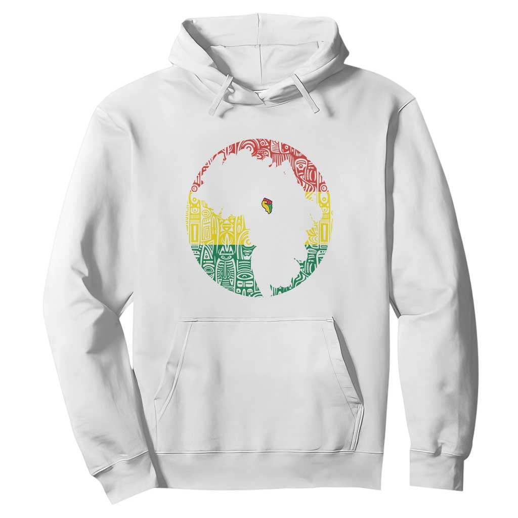One Month Can't Hold Our History African American Hoodie TS09 White Printyourwear