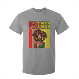 Black Teacher T Shirt For Kid African American Women School Educate TS09 Sport Gray Print Your Wear