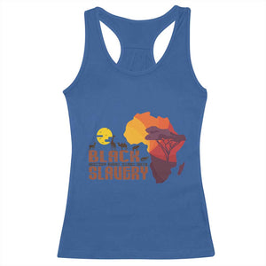 Black Pride Racerback Tank Top Black History Didn't Start With Slavery African TS09 Royal Blue Print Your Wear