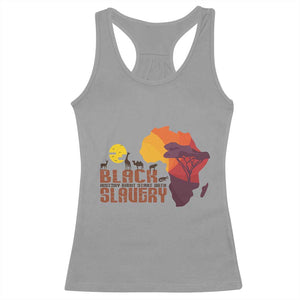 Black Pride Racerback Tank Top Black History Didn't Start With Slavery African TS09 Sport Gray Print Your Wear