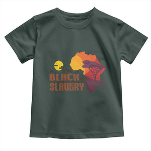 Black Pride Toddler T Shirt Black History Didn't Start With Slavery African TS09 Dark Forest Green Print Your Wear