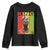 African American Dad Youth Sweatshirt Black History King Father Melanin TS09 Black Print Your Wear