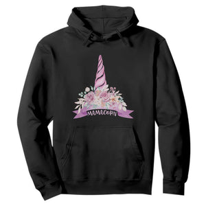 Cute Mamacorn Mother's Day Hoodie TS09 Black Print Your Wear