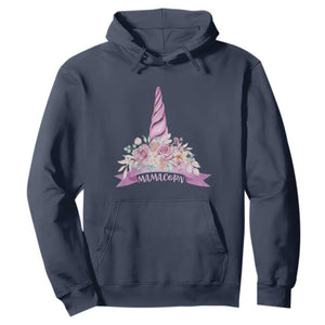 Cute Mamacorn Mother's Day Hoodie TS09 Navy Print Your Wear