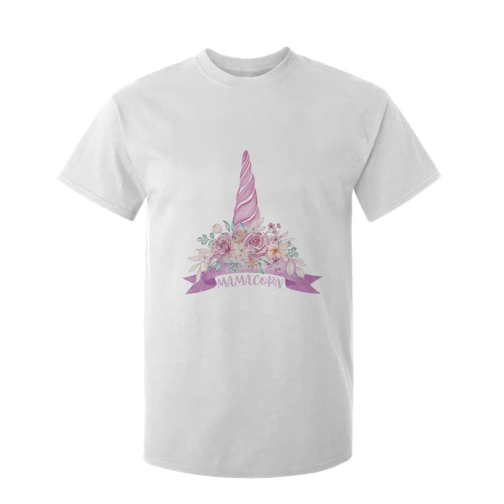Cute Mamacorn Mother's Day T Shirt For Kid TS09 White Print Your Wear