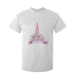 Cute Mamacorn Mother's Day T Shirt For Kid TS09 White Print Your Wear