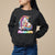Mother's Day Sweatshirt Mamacorn Cute Rainbow Unicorn TS09 Black Printyourwear