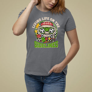 Soccer Mom T Shirt For Women Living Life On The Sidelines TS09 Charcoal Printyourwear