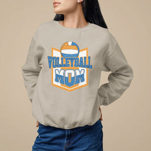 Volleyball Mom Matching Player Sport Mother's Day Sweatshirt TS09 Sand Printyourwear