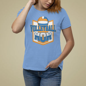 Volleyball Mom Matching Player Sport Mother's Day T Shirt For Women TS09 Carolina Blue Printyourwear