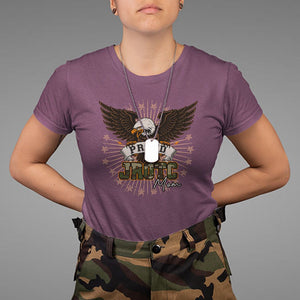 Mother's Day T Shirt Proud JROTC Mom Mother Of Cadets TS09 Maroon Printyourwear